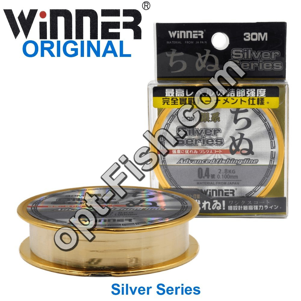 Волосінь Winner Original Silver Series 30 м 0,14 мм *, фото 1