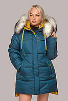Зимняя женская куртка пуховик Лиза размеры 44- 56