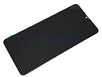 Дисплей Samsung A20S (A207) з сенсором чорний сервісний оригінал (без рамки)