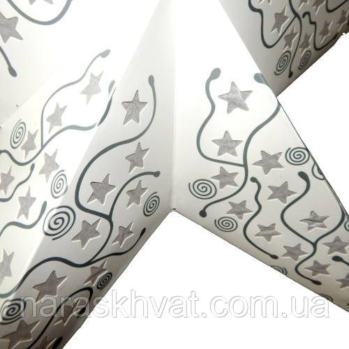 Декор подвесной бумажный "Звезда" 60 см - фото 8 - id-p324960685