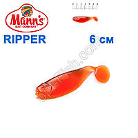 Силікон Manns Ripper OR-BB-050-60 мм Czarny Grzbiet (20 шт.)