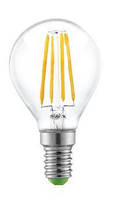 Лампа "Эдисона" светодиодная Е14, 6W, G45, 6000К, CW.