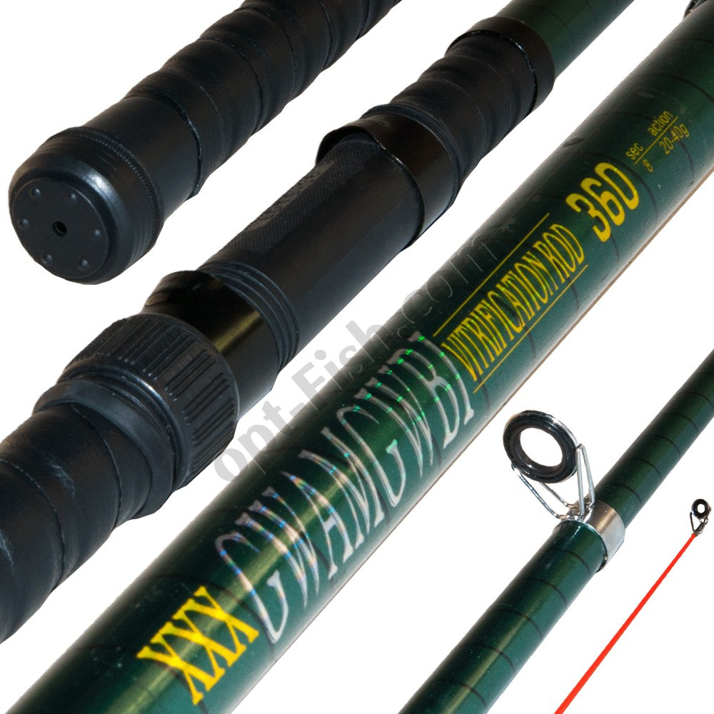 Спінінгове вудлище телескоп армоване 40-80 g 3.6 м *, фото 1