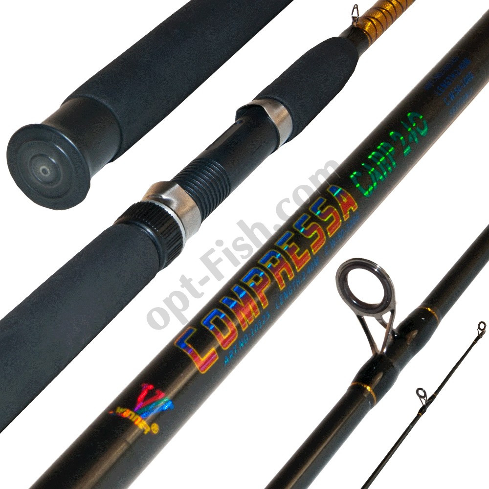 Спінінгове вудлище шт2 Winner Compressa No10123 50-100g 2.4м *, фото 1