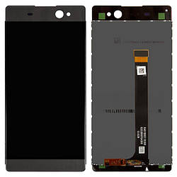Дисплей для Sony Xperia XA Ultra F3212, F3215, F3216, модуль у зборі (екран і сенсор), оригінал Сірий