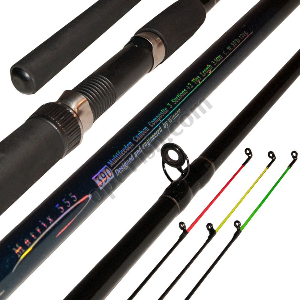 Фідерне вудлище шт3 Winner Matrix 555 30-120g 3,9 м *, фото 1