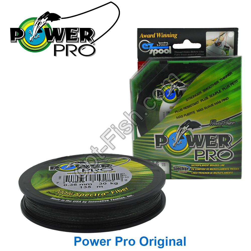 Шнур Power Pro Original т.зелений (0,08 мм 135 м) *, фото 1