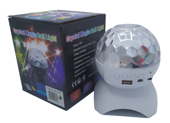 Диско куля на підставці+Блютуз RHD-199 bluetooth USB (RD-5035) (50)