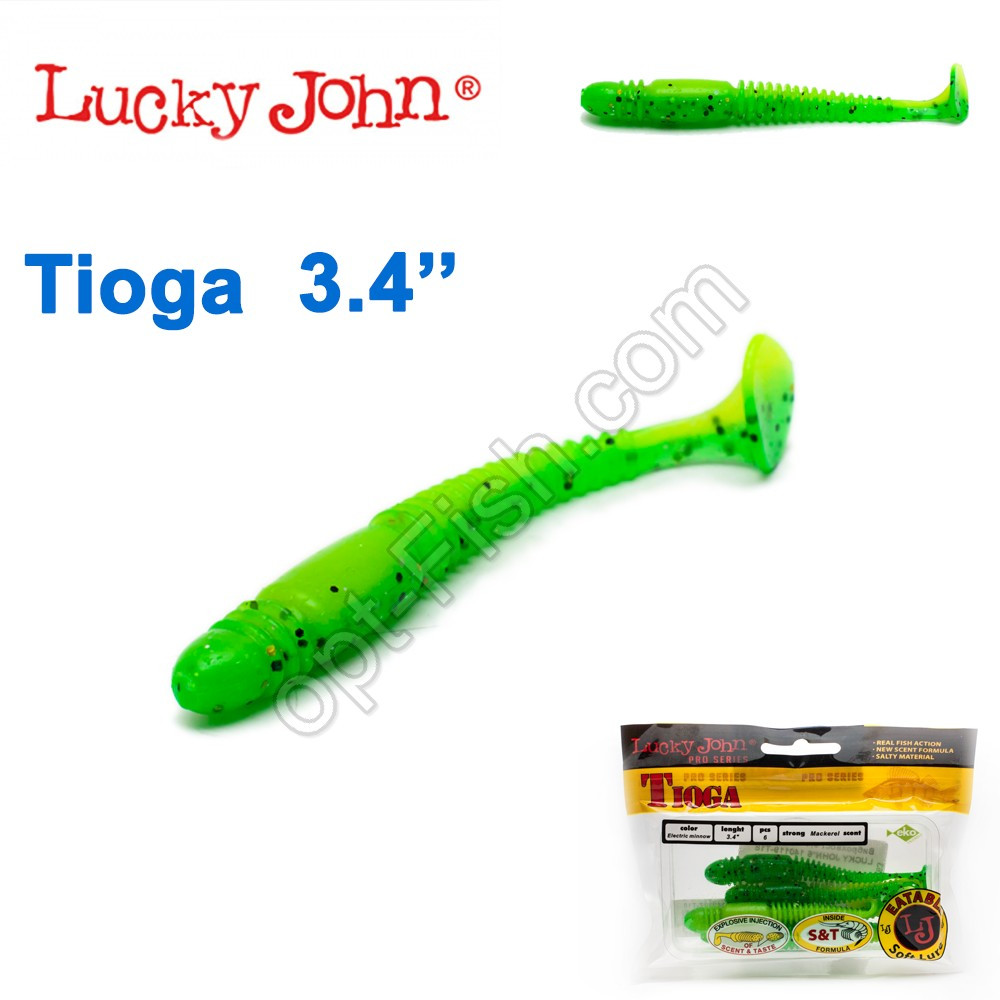 Віброхвіст 3,4 Tioga LUCKY JOHN * 6 140 127-T18