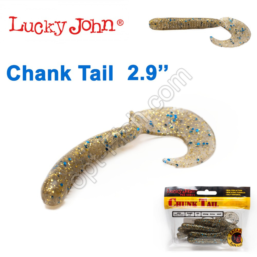 Твистер 2,9 Chank Tail LUCKY JOHN*7 140106-CA35
