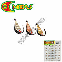 Блешня Mildas паяна безмотилка в блістері кобра №7 (50шт)