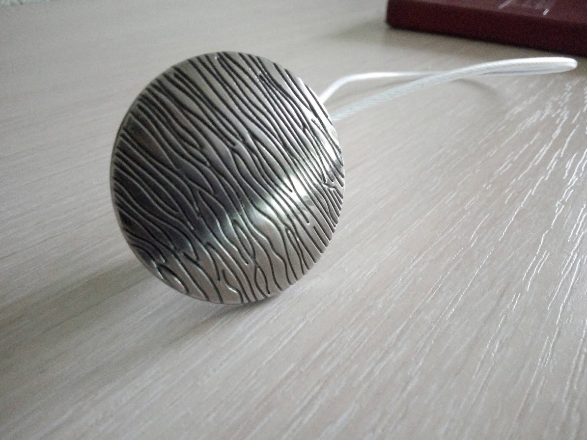 Магніт-підхоплювач для штор ручної роботи "Зебра", фото 1