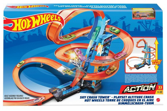 Трек Hot Wheels Action Хмарочос (GJM76), фото 1