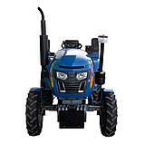 Міні-трактор Т-240ТРК BLUE, фото 5