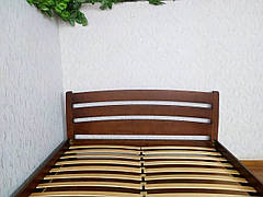 Ліжко двоспальне з масиву натурального дерева "Марта Люкс" від виробника, фото 3
