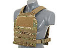 Простий Plate Carrier з аналогом балістичних вставок - Multicam ,8FIELDS, для страйкболу, фото 3