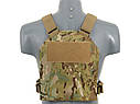 Простий Plate Carrier з аналогом балістичних вставок - Multicam ,8FIELDS, для страйкболу, фото 4