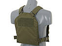 Простий Plate Carrier з аналогом балістичних вставок - Olive, 8FIELDS, для страйкболу, фото 5