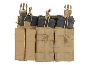 Buckle Up потрійний для магазинів 5.56/9mm — Coyote [8FIELDS]