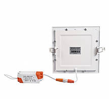 Світильник вбудований світлодіодний LED-S-170-12 6400K (170*170) квадр., фото 3