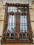Решітки на вікна ковані АРТ РК No_ 68, фото 3