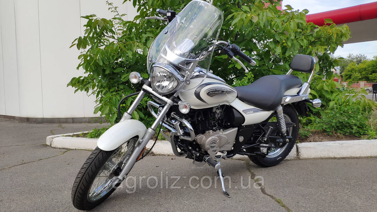 Мотоцикл Bajaj Avenger 220 Cruise білий, фото 1