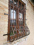Решітки на вікна ковані АРТ РК No_ 68, фото 7