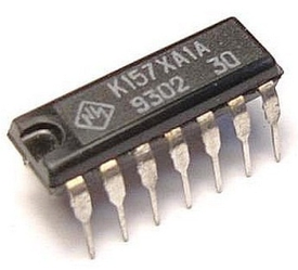 К157ХА1 мікросхема підсилювач високої частоти з перетворювачем