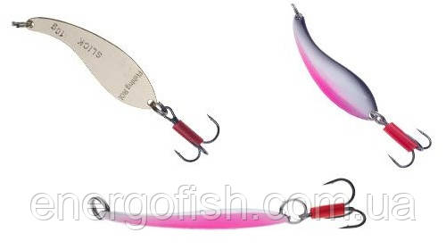 Блешня Fishing ROI колебалка Slick 4g Silver -Pink, фото 1