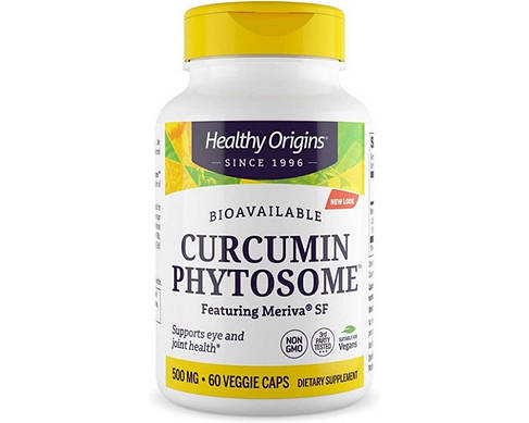 Куркумін Healthy Origins Curcumin Phytosome 500 mg 60 капс, фото 2