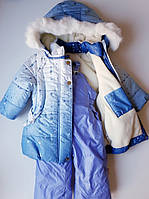 Куртка детская зимняя с полукомбинезоном 74 размер