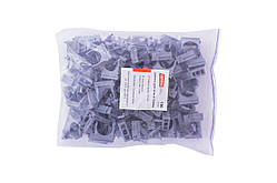 Кліпса для гофри Apro 25 мм сіра (50 шт.) (KG-25G)