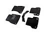 Килимки в салон 3D для Audi A6 (C7) 2011- /Чорні 5шт 86291, фото 9