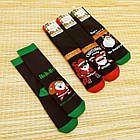 Шкарпетки чоловічі новорічні махрові "Слід Лева" 41-43р санта асорті 20040215, фото 2