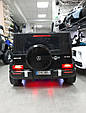 Дитячий електромобіль Mercedes-Benz G63 AMG Кузов 2020г.,12V 18Ah, підсвічування днища, фото 6