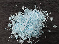 Аксесуари для свята конфеті мішура світло блакитний 140грам