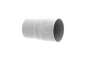 З'єднувач BRYZA 90 мм водостічної труби (муфта труби), водостічна система BRYZA, Колір RAL 9003 білий.