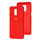 Чохол Silicone case full для Xiaomi Redmi Note 9s Red, фото 2