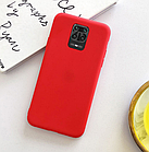 Чохол Silicone case full для Xiaomi Redmi Note 9s Red, фото 3