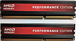 Пам'ять для ПК DDR3 DDR3 4GB (2 x 2GB) 1600 MHz AMD Performance Edition AP34G1608U1K