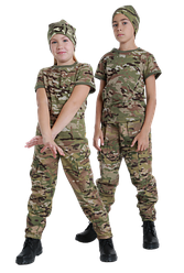 Штани дитячі камуфляжні ARMY KIDS Скаут камуфляж Мультикам