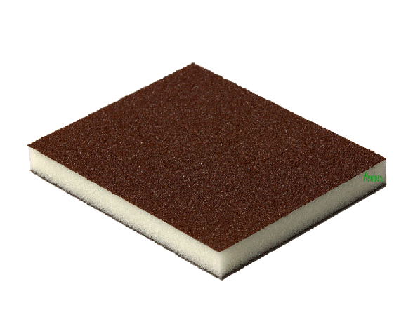 2-х стороннІ абразивнІ губки Flexifoam Red Soft Pad CAO  (P120 - P220), фото 1