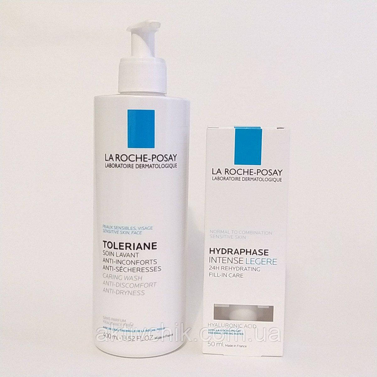 Набір для зволоження шкіри від La Roche-Posay Toleriane + Hydraphase, фото 1