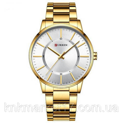 Curren 8385 Gold-White