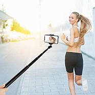 1,65 м Стійка / штатив /Селфи палиця + для смартфона, телефону, айфона, LED панелей, кільцевого світла PULUZ PU450B, фото 2