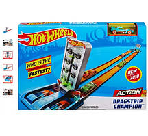 Трек Hot Wheels Хот Вілс Змагання за кубок чемпіона Hot Wheels Dragstrip Champion