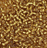 17070 Бисер для вышивки цвет золото Чехия Preciosa 10 г