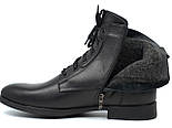 Черевики зимові чоловічі класичні на хутрі взуття великих розмірів Rosso Avangard Whisper 2 Combi Leather BS, фото 4