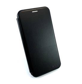 Чохол для Samsung M30s, M307, M21, M215 книжка боковий з підставкою протиударний Luxo чорний