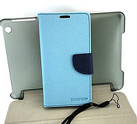 Чехол для LG Magna Y90 H502 книжка боковой с подставкой Goospery противоударный голубой